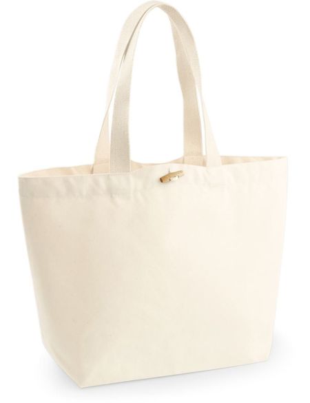 Tasche aus Bio-Baumwolle Westford Mill W850 schwarz