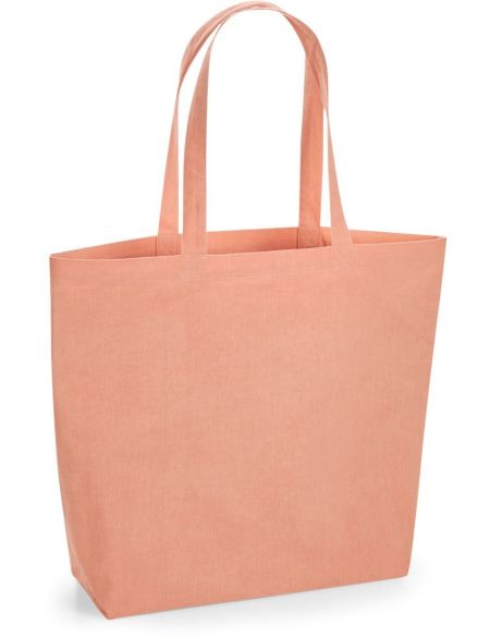 Maxitasche aus Bio-Baumwolle Westford Mill W285 Granatapfelrose