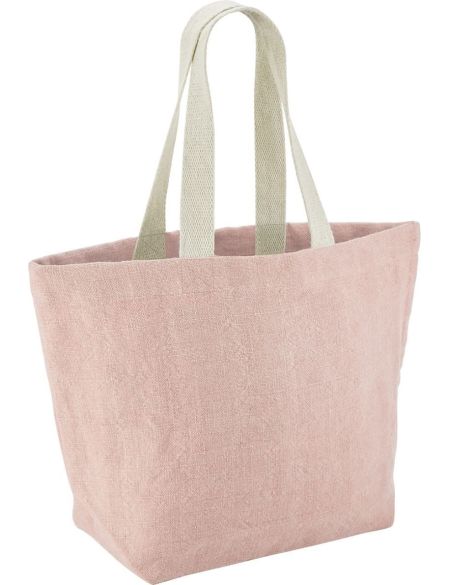 Einkaufstasche Jute Westford Mill W466 Blüte