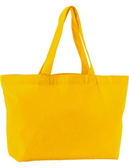 Einkaufstasche aus Bio-Twill-Baumwolle Westford Mill W695 Sonnenblume