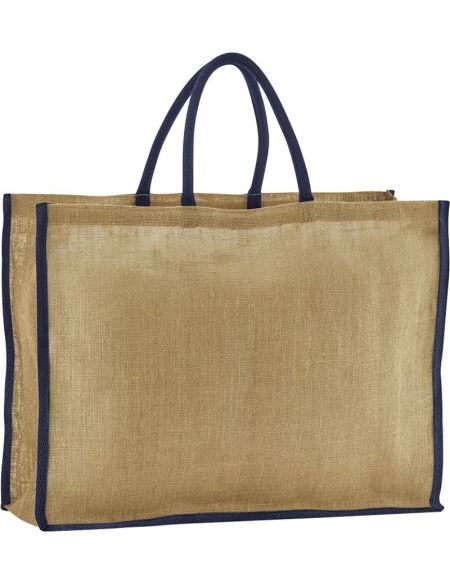 Jute-Einkaufstasche Westford Mill W475 natur