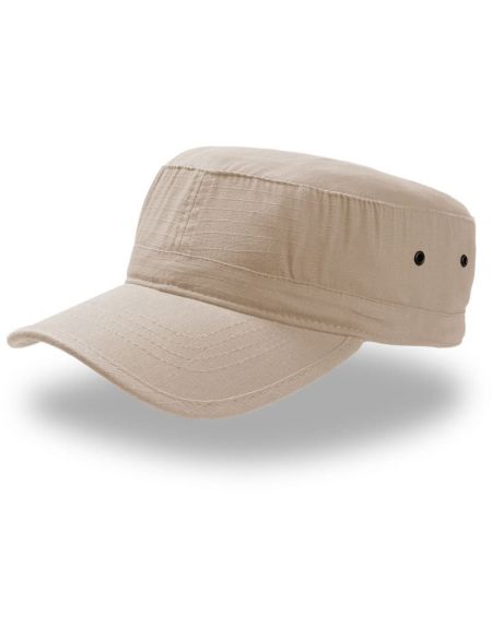 Khakifarbene Ripstop-Militärkappe der Atlantis Army
