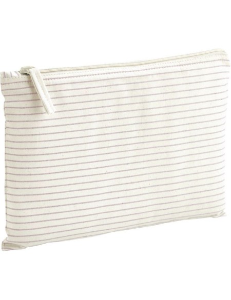 Zubehörtasche Westford Mill W253 rot gestreift Größe M