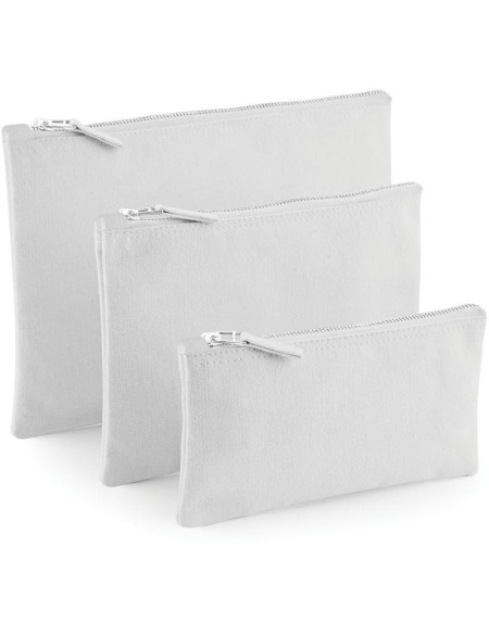 Canvas-Zubehörtasche Westford Mill W530 gebrochenes Weiß, Größe S