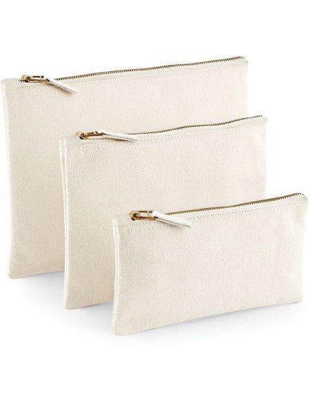 Canvas-Tasche für Accessoires Westford Mill W530 natürliche Größe L