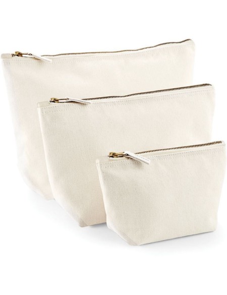 Canvas-Zubehörtasche Westford Mill W540 natürliche Größe S