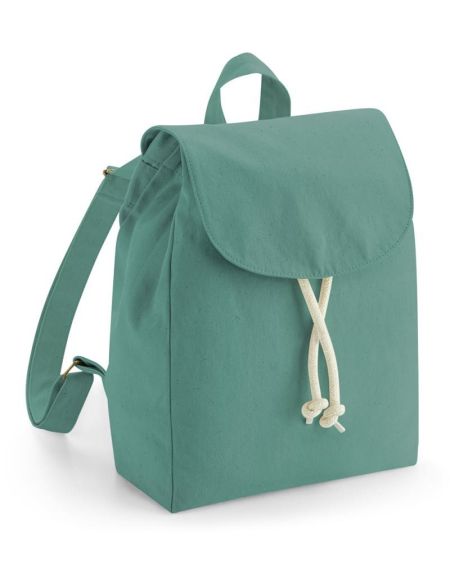 Rucksack Mini mit Riemen Bio Westford Mill W881 Salbeigrün
