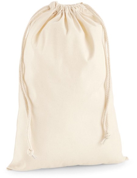 Baumwolltasche Westford Mill W216 natürliche Größe XS