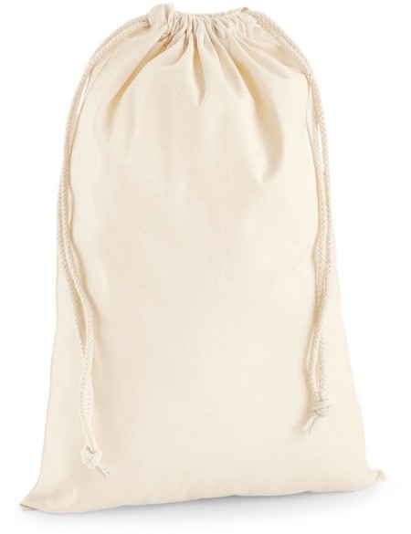 Baumwolltasche Westford Mill W216 natürliche Größe L