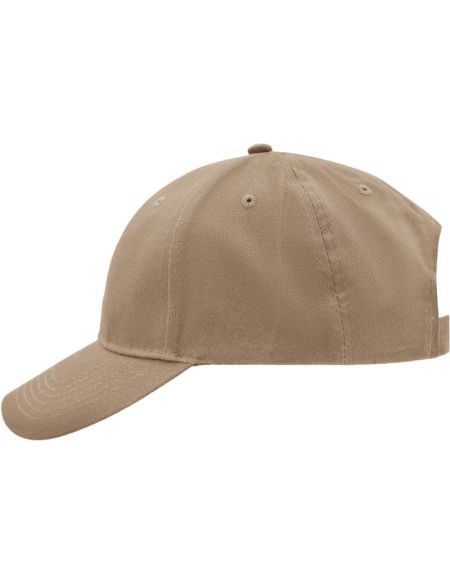 Geschliffene Kappe Myrtle Beach MB6118 beige