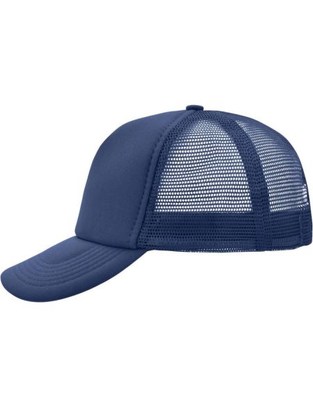 Mesh-Polyesterkappe Myrtle Beach MB70 Marineblau