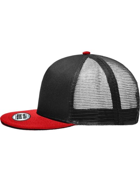 Myrtle Beach Mesh Pro Cap MB6636 schwarz/rot