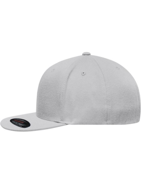 Flexfit-Kappe mit flachem Schirm Myrtle Beach MB6184 hellgrau Größe L/XL
