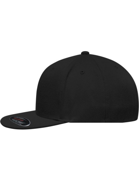 Flexfit-Kappe mit flachem Schirm Myrtle Beach MB6184 schwarz Größe L/XL