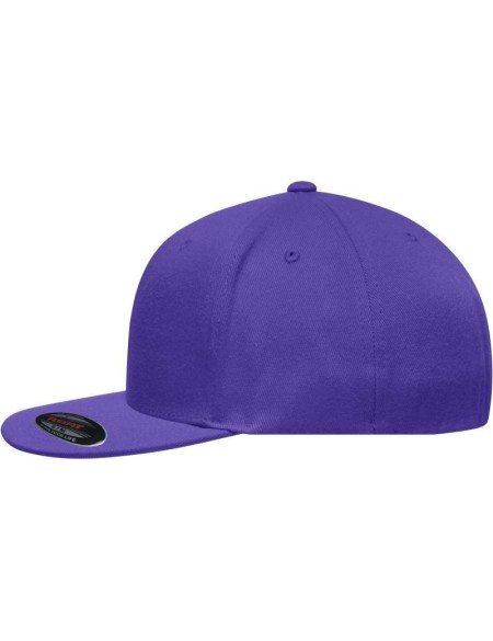 Flexfit-Kappe mit flachem Schirm Myrtle Beach MB6184 lila Größe S/M