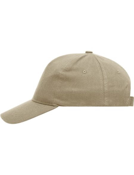 Schwere Baumwollmütze Myrtle Beach MB92 beige