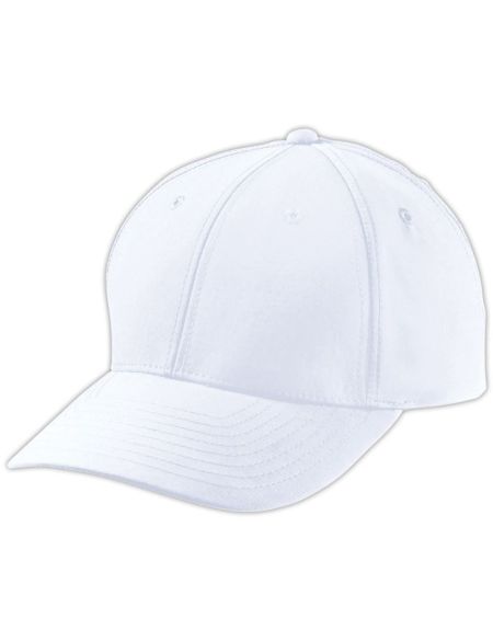 Myrtle Beach Mikrofaser-Polyester-Kappe MB6135 weiß