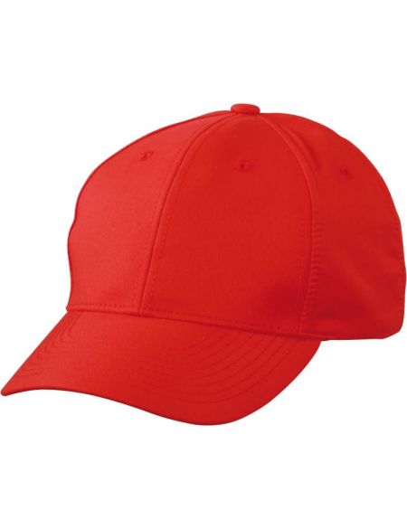 Myrtle Beach Mikrofaser-Polyester-Kappe MB6135 weiß
