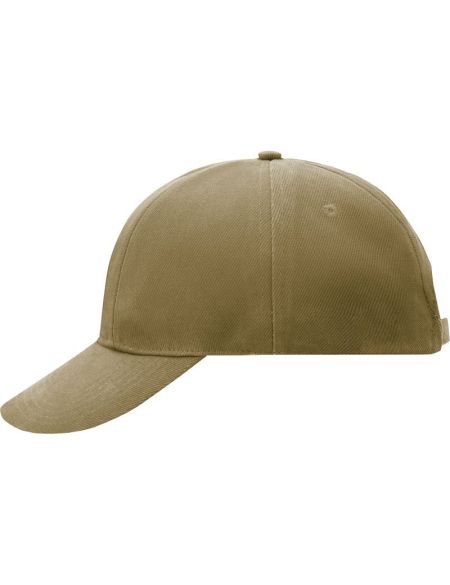 Gepolsterte Kappe Myrtle Beach MB609 dunkles Khaki