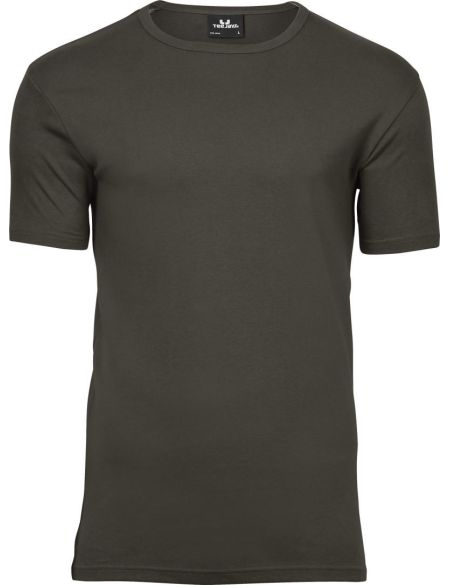 Herren T-Shirt Interlock Sof Tee Tee Jays 520 dunkeloliv
