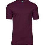 Herren-T-Shirt Interlock Sof Tee Tee Jays 520 Wein