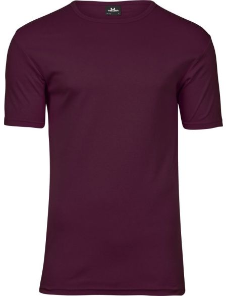 Herren-T-Shirt Interlock Sof Tee Tee Jays 520 Wein