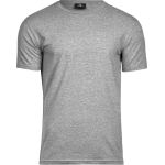 Tee Jays 400 grau meliertes elastisches Herren-T-Shirt