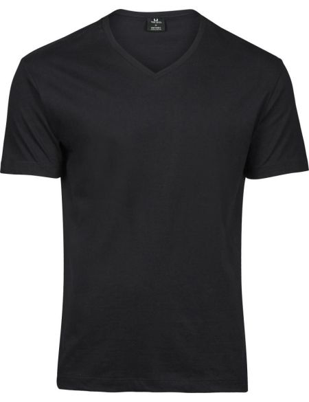 Herren-T-Shirt mit V-Ausschnitt Tee Jays 8006 schwarz