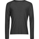 CoolDry Sport-T-Shirt mit langen Ärmeln Tee Jays 7022 schwarz meliert