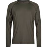 CoolDry Sport-T-Shirt mit langen Ärmeln Tee Jays 7022 tiefgrün