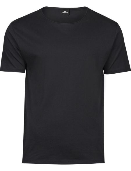 Herren-T-Shirt mit ungefüttertem Ausschnitt Tee Jays 5060 schwarz