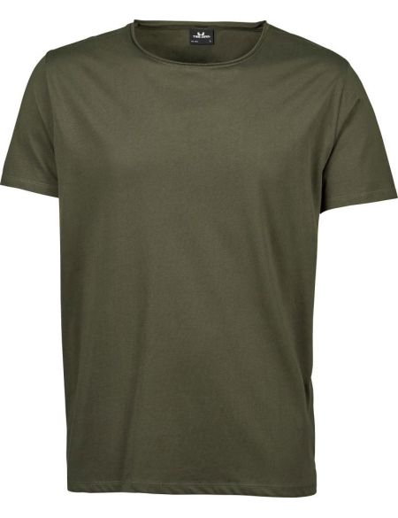 Herren-T-Shirt mit ungefüttertem Ausschnitt Tee Jays 5060 oliv