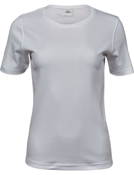 Damen-T-Shirt Interlock Tee Jays 580 weiß
