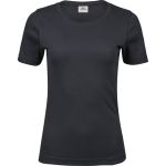Damen-T-Shirt Interlock Tee Jays 580 dunkelgrau