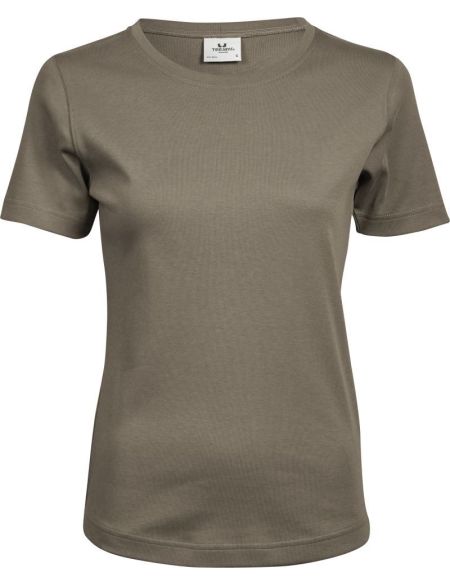 Damen-T-Shirt Interlock Tee Jays 580 weiß