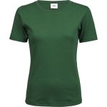 Damen-T-Shirt Interlock Tee Jays 580 waldgrün