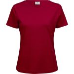 Damen T-Shirt Interlock Tee Jays 580 rot