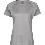 Damen-Sport-T-Shirt CoolDry Tee Jays 7021 grau meliert