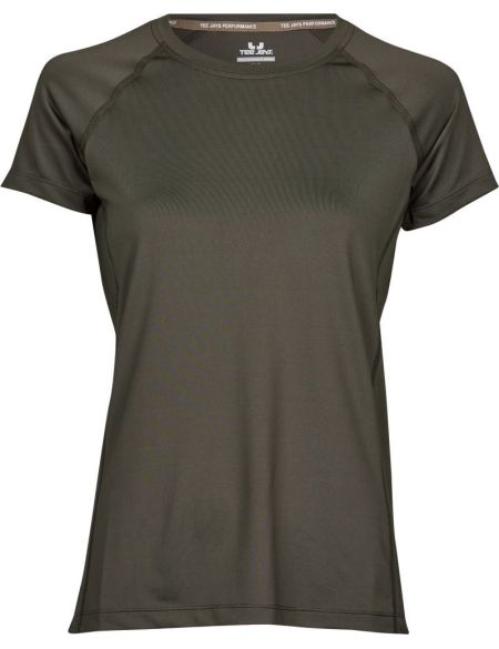 Damen-Sport-T-Shirt CoolDry Tee Jays 7021 tiefgrün