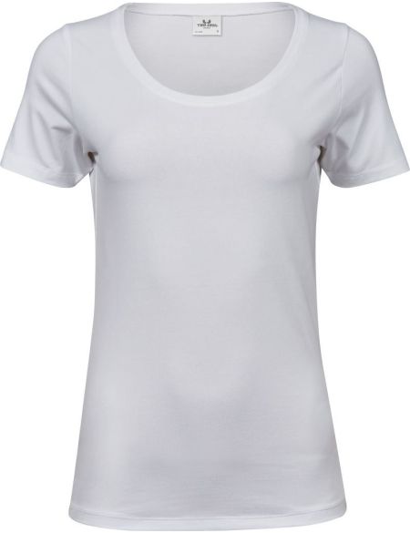 Damen T-Shirt elastisch Tee Jays 450 weiß