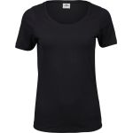 Damen T-Shirt elastisch Tee Jays 450 schwarz
