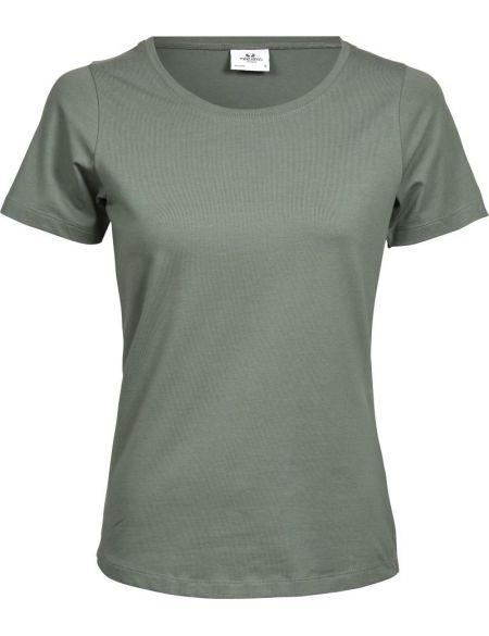 Damen T-Shirt elastisch Tee Jays 450 blattgrün