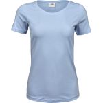 Damen-T-Shirt elastisch Tee Jays 450 hellblau