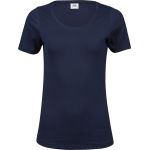 Damen-T-Shirt elastisch Tee Jays 450 Marineblau