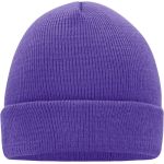 Strickmütze Myrtle Beach MB7500 dunkelviolett