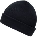 Kinderstrickmütze Myrtle Beach MB7501 schwarz