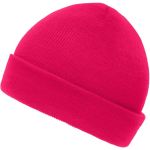 Kinderstrickmütze Myrtle Beach MB7501 Mädchen rosa