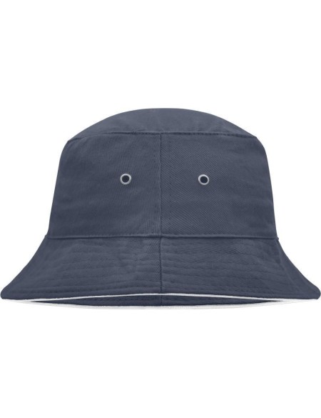 Fischerhut mit Krempe Myrtle Beach MB12 marine/weiß Größe L/XL