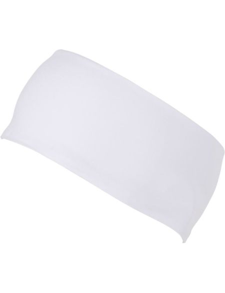 Sportstirnband Myrtle Beach MB7126 weiß
