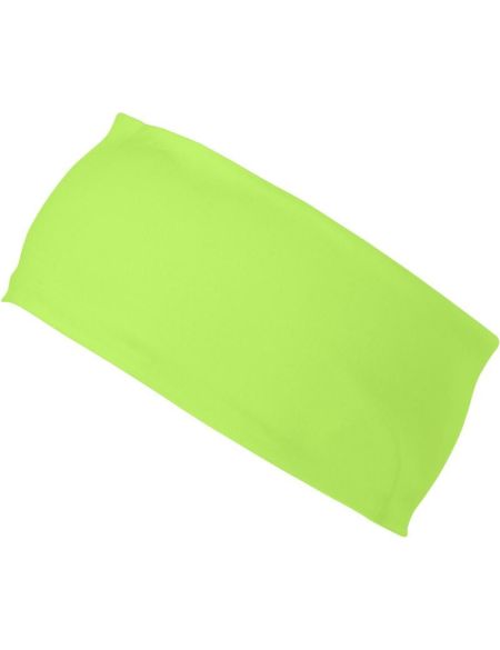 Sportstirnband Myrtle Beach MB7126 leuchtend grün